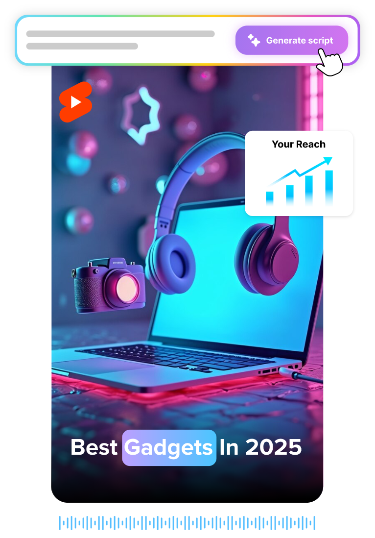 Video showing how to use Steve AI, the best ai shorts video maker platform